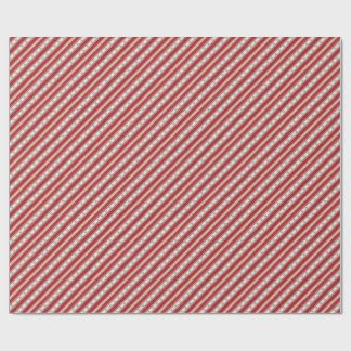 Luxury Candy Cane Stripe Christmas Wrapping Paper Presentpapper