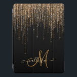 Luxury Chic Black Guld Sparkly Glitter Fringe iPad Pro Skydd<br><div class="desc">Detta glamorösa och lyxaktiga tryck är perfektens utformning för snyggt och trendig kvinna. Den har en faux glatt guld glitter-förgrening med faux glitter typografi ovanpå en enkel svart bakgrund. Det är en elegant, chic, trendig och en modern formgivning med en Hollywoodvibe! ***VIKTIG DESIGN-ANMÄRKNING: Om du vill ha en begäran från...</div>