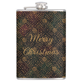 Luxury, Christmas Pattern, Gold Merry Christmas  Fickplunta