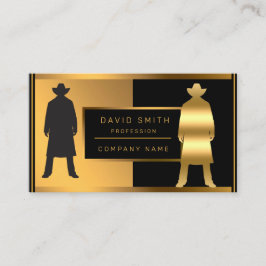 Luxury Classy Mode lägger till din text för honom Visitkort