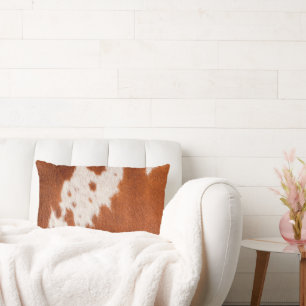 Luxury Cowhide Animal Skin Print Dekorativ kudde