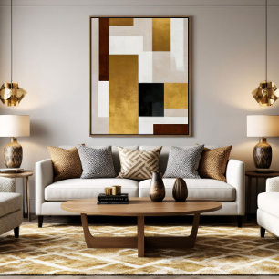 Luxury Cubes Poster