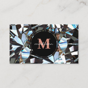 Luxury Diamond Jewel Gem Design Visitkort