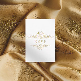 Luxury Elegant Golden Ram OSA Kort