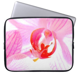 Luxury Elegant Rosa Orchid Laptop sleeve