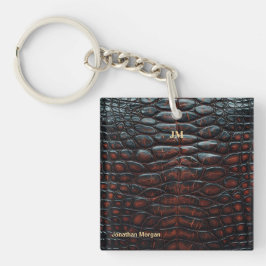 Luxury Executive Monogram Premium Leather