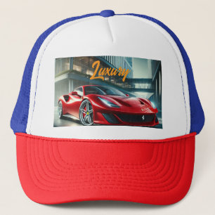 Luxury Ferrari Car Design Hat Keps