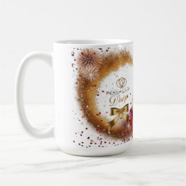 Luxury Fireworks of Love Romantic Classic Mug 15 Kaffemugg