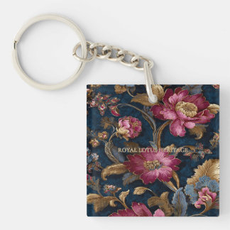 Luxury Floral Vintage Royal