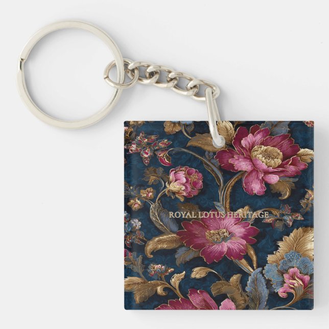 Luxury Floral Vintage Royal (Framsidan)