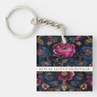 Luxury Floral Vintage Royal