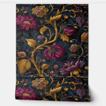 Luxury Floral Vintage Royal Saffron
