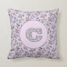 Luxury Flowers Monogram C