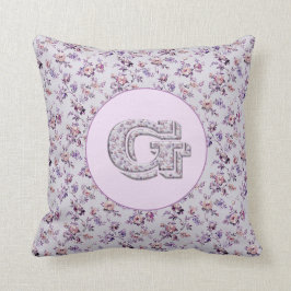 Luxury Flowers Monogram G Kudde