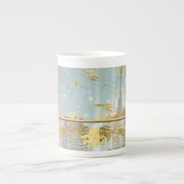 Luxury Foil Easter Card Bone China Mug Benporslin Mugg (Framsidan)