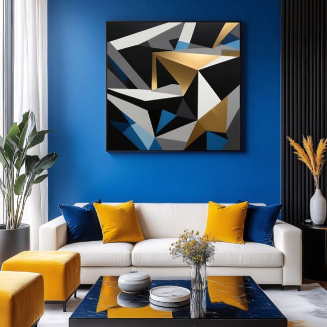 Luxury Geometric Prism Poster (Skapare uppladdad)