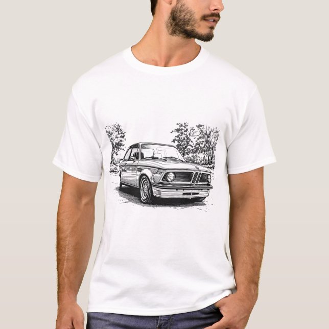 Luxury German Cars T Shirt (Framsida)