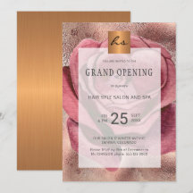 Luxury glam ro skönhetssalong - stor öppning