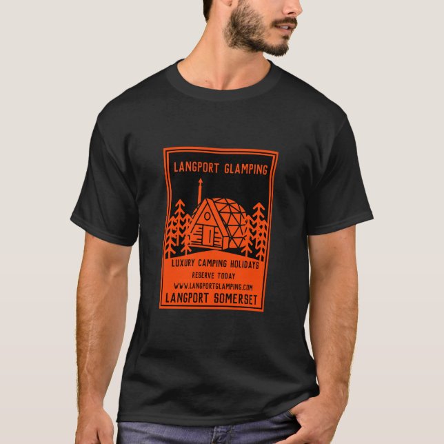 Luxury Glamping T Shirt (Framsida)