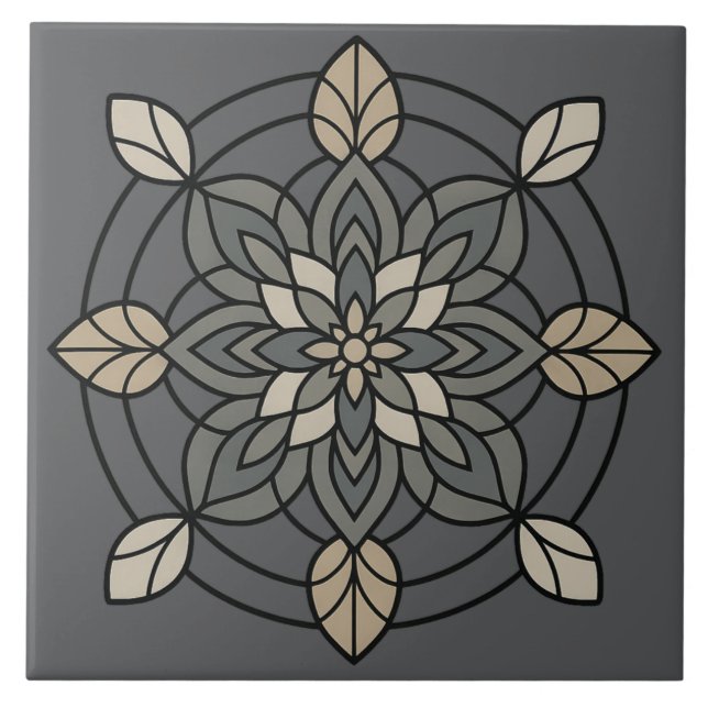 Luxury Glass-Inspired Accent Kakelplatta (Framsidan)