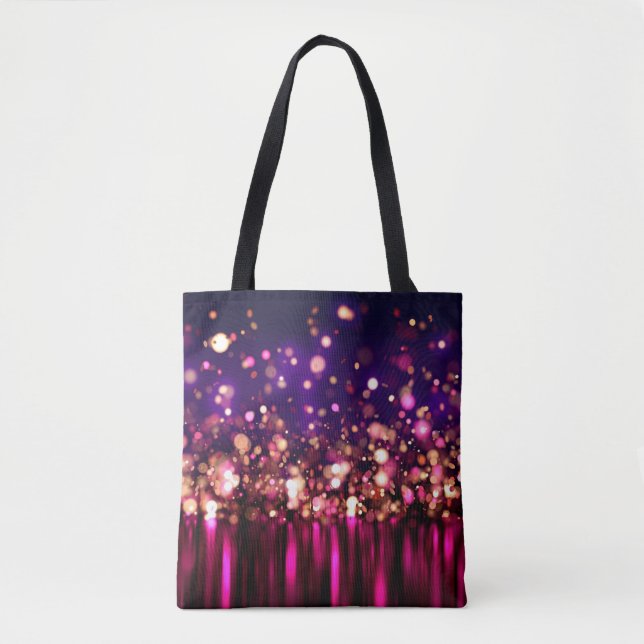 Luxury glitter med glöd. tygkasse (Framsida)