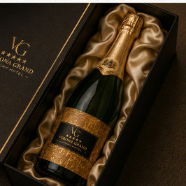 Luxury Gold Foil Five Star Hotel Branding Elegant