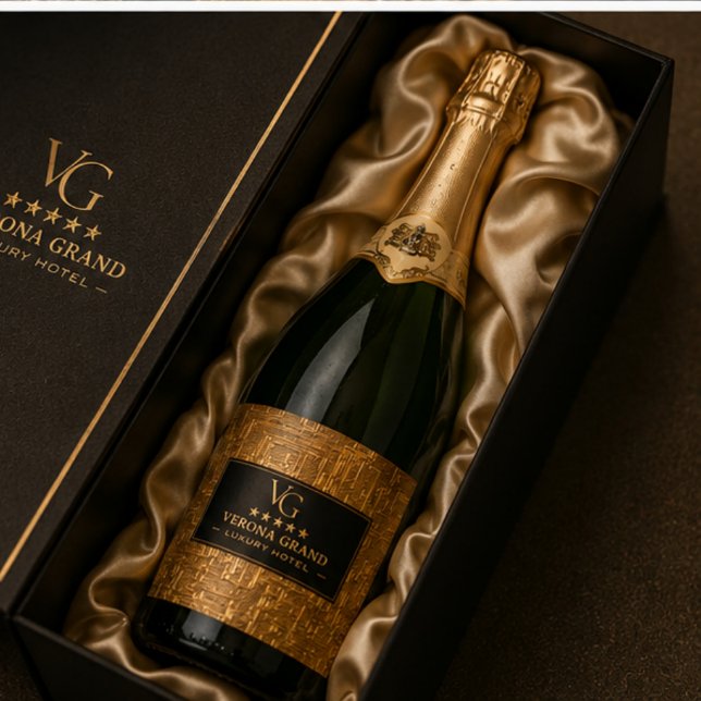 Luxury Gold Foil Five Star Hotel Branding Elegant  (Skapare uppladdad)