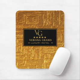 Luxury Gold Foil Five Star Hotel Branding Elegant Musmatta