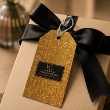 Luxury Gold Foil Five Star Hotel Branding Elegant