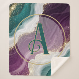 Luxury Gold Glitter Marble Pattern