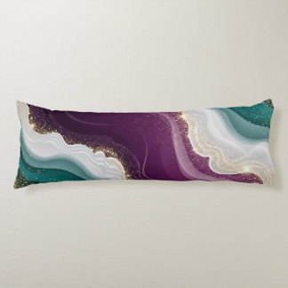 Luxury Gold Glitter Marble Pattern Kroppskudde