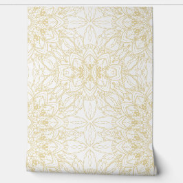 Luxury Gold Mandala Seamless Wallpaper 