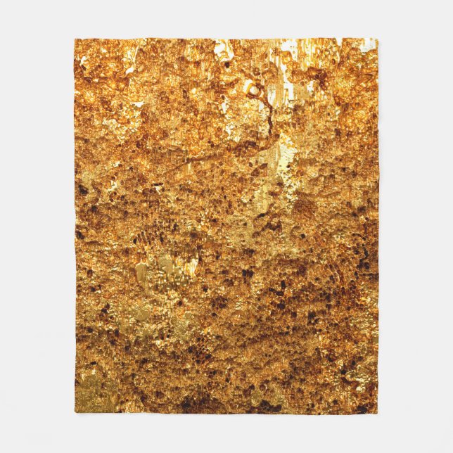 Luxury gold texture. fleecefilt (Framsidan)
