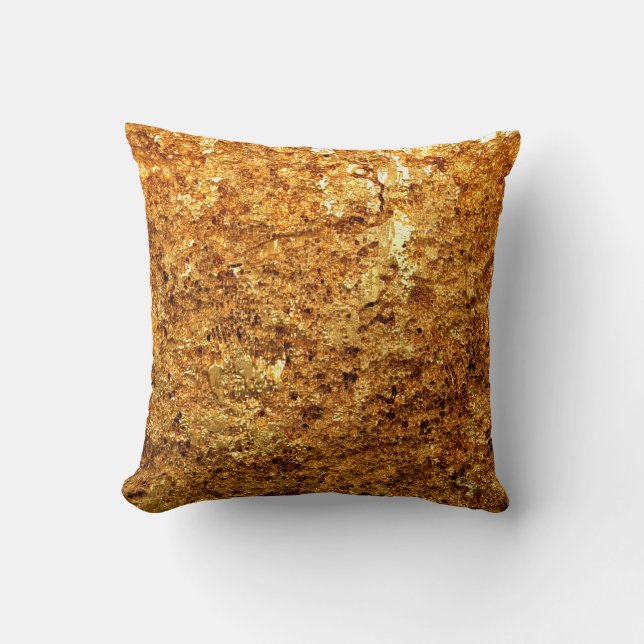 Luxury gold texture. kudde (Framsida)