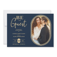 Luxury Golden Oval Ram Charming Photo Bröllop