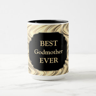 Luxury Guld "Best Godmor Now"-design Mugg
