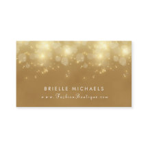 Luxury Guld Bokeh Glamor Boutique