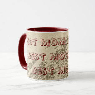 Luxury Guld Champagne Glitter Marble Mugg