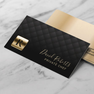 Luxury Guld Emblem Professionell Party Private Che Visitkort