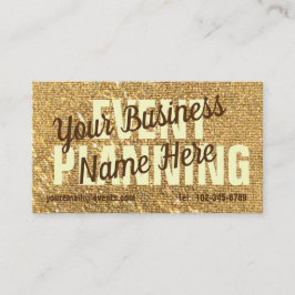 Luxury Guld Frost Glitter Modern Girly Visitkort