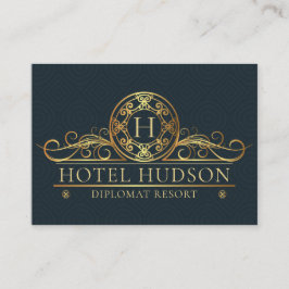 Luxury Guld Hotel Visitkort