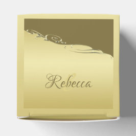 Luxury guld metall-dekoration på den militära guld presentaskar