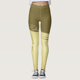 Luxury guld metall-dekorativ för militärt guld leggings