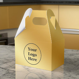 Luxury guld metallic presentaskar