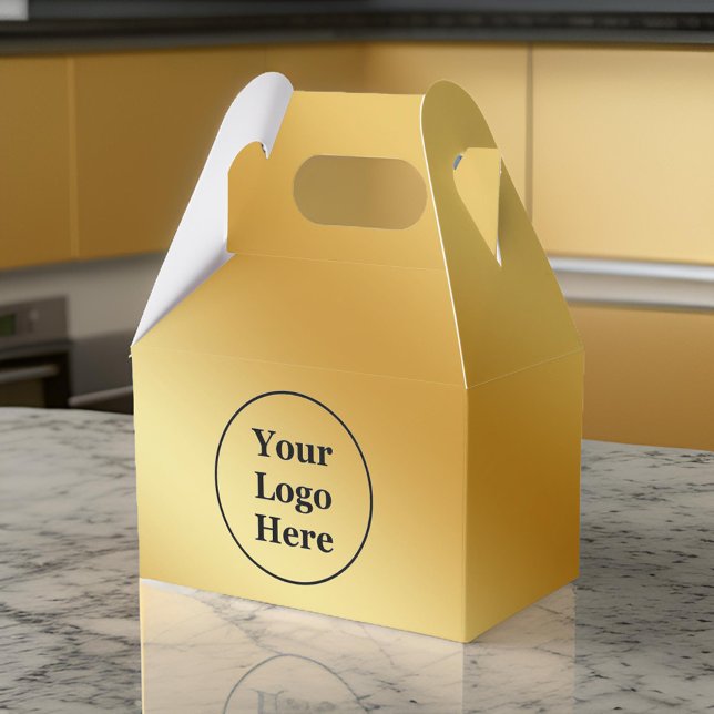 Luxury guld metallic presentaskar (Skapare uppladdad)