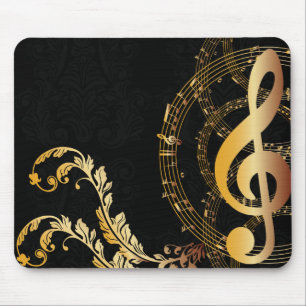 Luxury Guld Music Note Musmatta