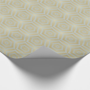 Luxury Guld och Ivory Patterned Presentpapper