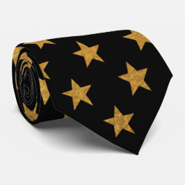 Luxury Guld Star Neck Tie Slips