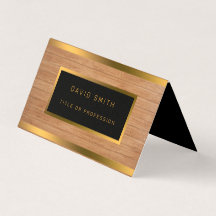 Luxury Guld Wood Modern