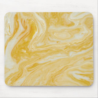Luxury Gult White Marble Mouse Pad Musmatta